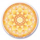 WINDOW STICKER SOLAR CHAKRA